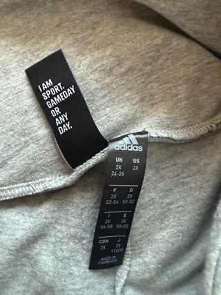 Leggings Adidas grises