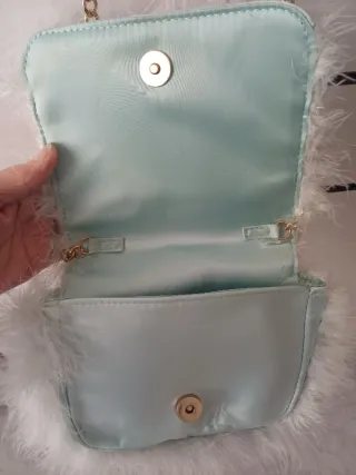 Bolso fiesta Sfera blanco cadena