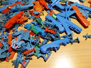 Lote Montaplex figuras militares