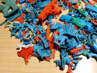 Lote Montaplex figuras militares