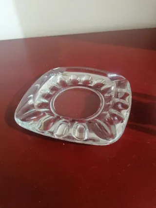 Encendedor y cenicero vintage Murano