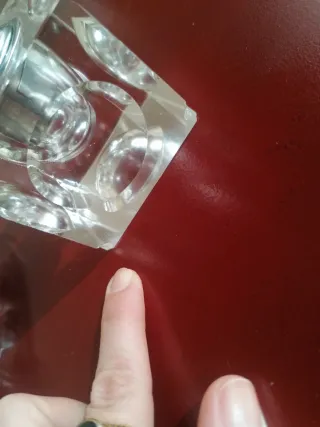 Encendedor y cenicero vintage Murano