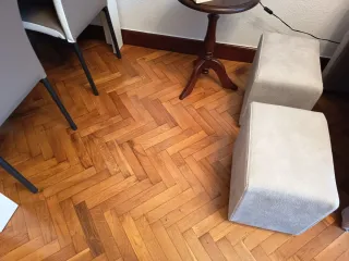 Sofá 3 plazas tela beige