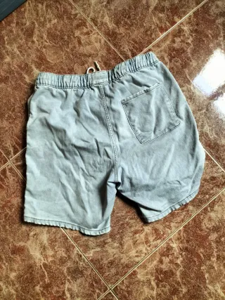 Bermuda vaquera azul