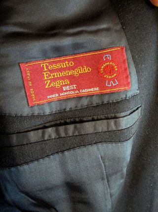 Giacca uomo in cashmere blu