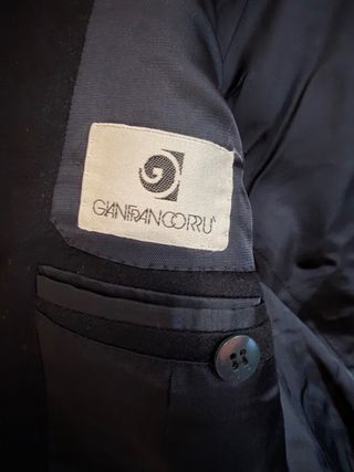 Giacca uomo in cashmere blu