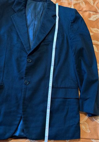 Giacca uomo in cashmere blu