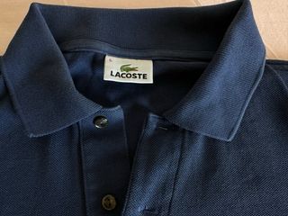 Polo Lacoste azul marino Talla L