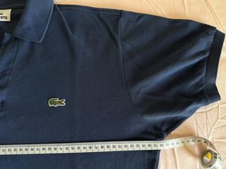 Polo Lacoste azul marino Talla L