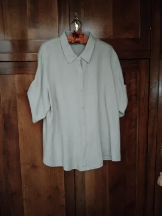 Camicia Marina Rinaldi Beige Taglia XXXL