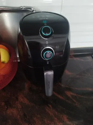 Cecotec Freidora de Aire Negra