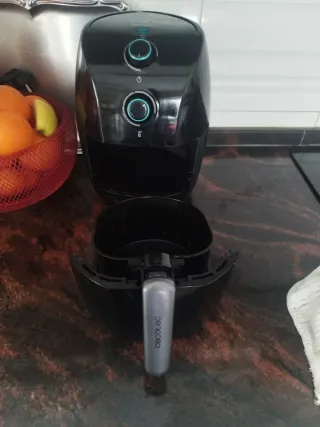 Cecotec Freidora de Aire Negra