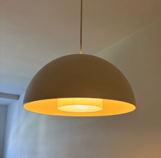 Lámpara colgante blanca