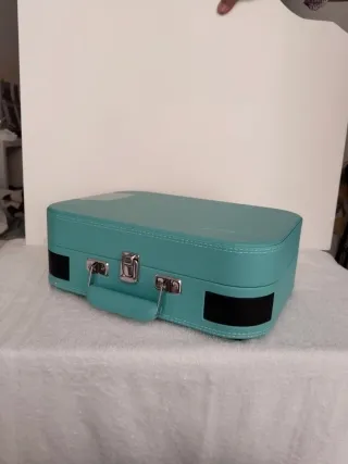 Tocadiscos Voksun Azul y Negro