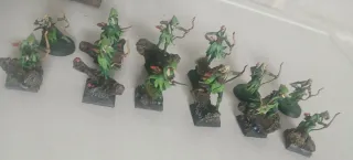 Figuras Elfas Silvanas Warhammer