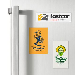 Imanes personalizados rectangulares a medida