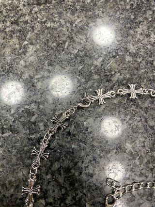 Set coordinato chrome croci