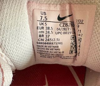 Zapatillas Nike Crossfit Rosa y Blanco