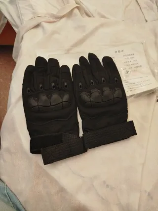 Guantes de moto negros