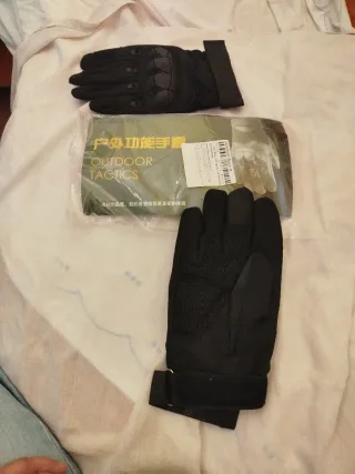 Guantes de moto negros