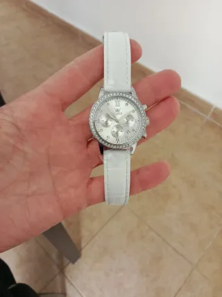 Reloj OLEVS Mujer Nuevo Plata/Blanco