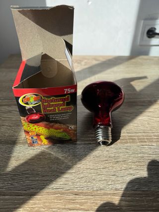 Kit Calefacción Terrario Lámpara Roja