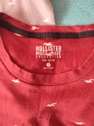 Lote 4 Camisetas Hollister