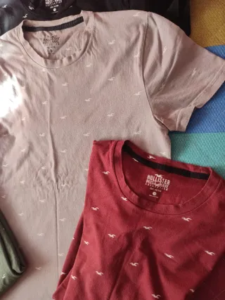 Lote 4 Camisetas Hollister