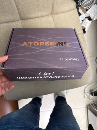 Asciugacapelli ATOPSKINS 6 in 1 WT-622 Oro