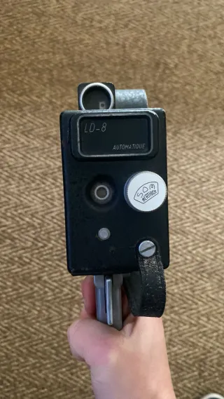 Lotto fotocamere e cinepresa vintage