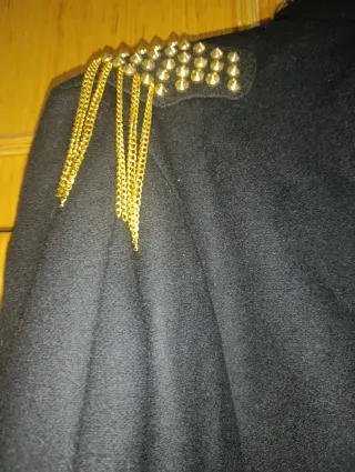 Abrigo Mangata Negro Talla M