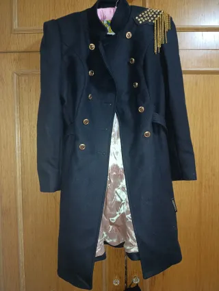 Abrigo Mangata Negro Talla M