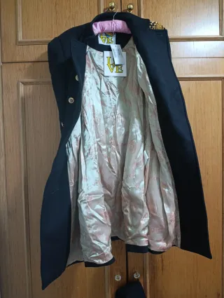 Abrigo Mangata Negro Talla M