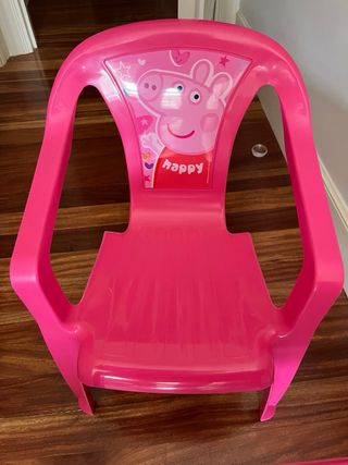 Mesa y Silla Infantil Peppa Pig Rosa