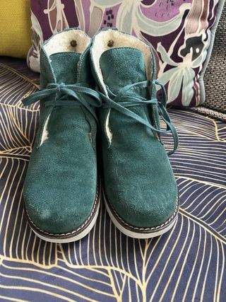 Botines de velo cuero mujer talla 40 Sanita