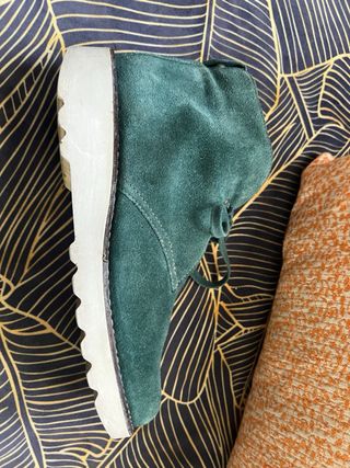 Botines de velo cuero mujer talla 40 Sanita