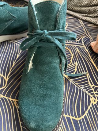 Botines de velo cuero mujer talla 40 Sanita