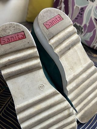 Botines de velo cuero mujer talla 40 Sanita