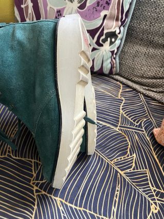 Botines de velo cuero mujer talla 40 Sanita