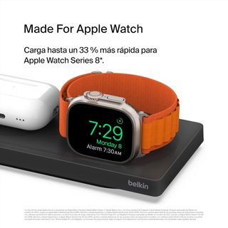 - Belkin cargador MagSafe 3 en 1, certificación