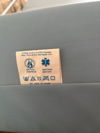 Colchón sanitario Viscoelástico Antiescaras