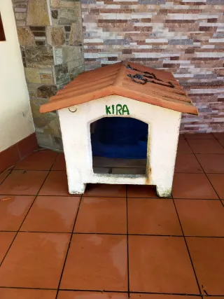 Caseta Perro Hormigón Grande