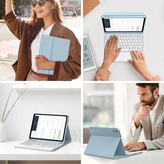 FUNDA TECLADO IPAD A16 11Gen 2025 + Metapen A8