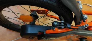 Bicicleta infantil naranja Btwin