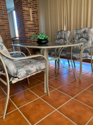 Mesa y 4 Sillas Terraza