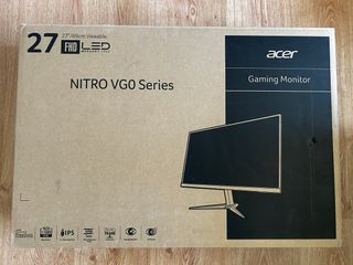 Monitor Acer Nitro VG270 27" 75 Hz FHD IPS + altoparlante