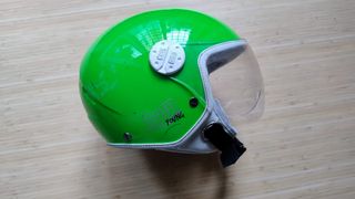 Casco Givi Young bambino verde scooter