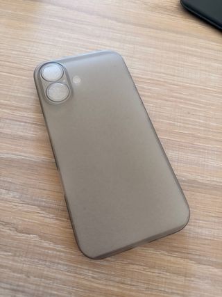Funda iPhone Ultra Delgada Gris