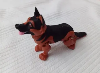 Figura Perro Pastor Alemán  Articulado! (NUEVO)