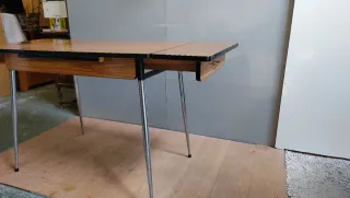 Mesa de cocina extensible mid century